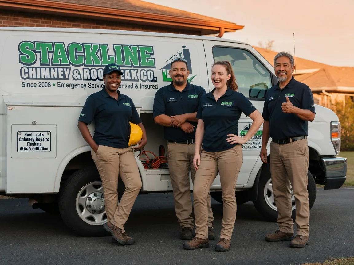 Chimney flashing repair company in Bacova, VA